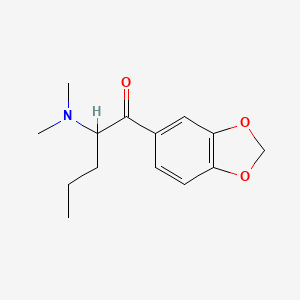 molecular formula C14H19NO3 B1660625 Dipentylone CAS No. 803614-36-0