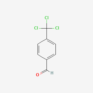 B1660641 Benzaldehyde, 4-(trichloromethyl)- CAS No. 80745-32-0