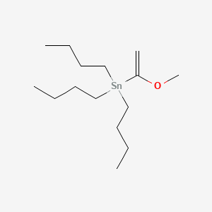 molecular formula C15H32OSn B1660658 三丁基(1-甲氧基乙烯基)锡烷 CAS No. 81177-90-4