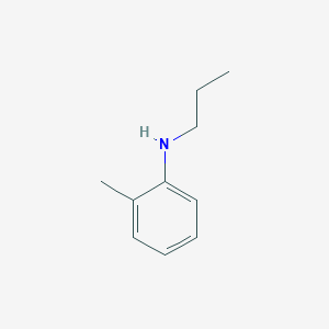 molecular formula C10H15N B1660803 2-Methyl-N-propylaniline CAS No. 83627-55-8