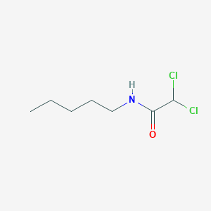 molecular formula C7H13Cl2NO B1660805 2,2-dichloro-N-pentylacetamide CAS No. 83703-97-3