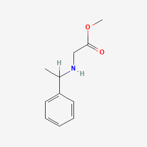 Methyl N-(1-phenylethyl)glycinate