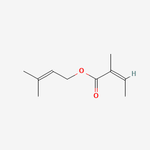 3-Methylbut-2-enyl 2-methylisocrotonate