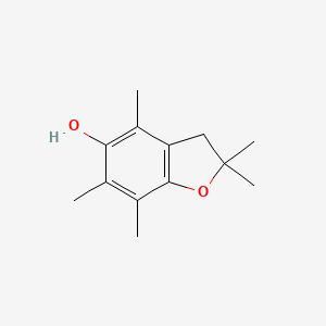 B1660851 5-Benzofuranol, 2,3-dihydro-2,2,4,6,7-pentamethyl- CAS No. 84574-05-0