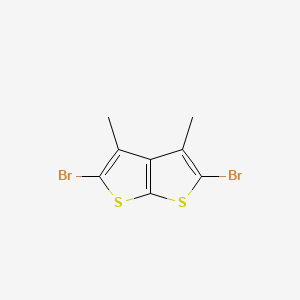 B1660853 2,5-Dibromo-3,4-dimethylthieno[2,3-b]thiophene CAS No. 845778-61-2