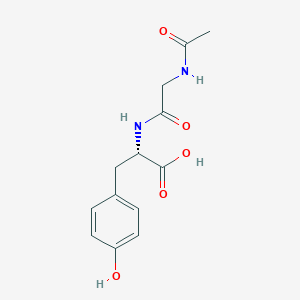 molecular formula C13H16N2O5 B1660864 N-乙酰甘氨酰-L-酪氨酸 CAS No. 84794-59-2