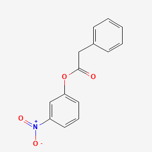 (3-Nitrophenyl) 2-phenylacetate