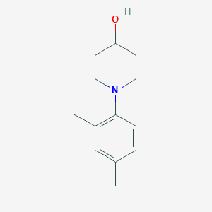 molecular formula C13H19NO B1660914 1-(2,4-二甲基苯基)哌啶-4-醇 CAS No. 854904-19-1