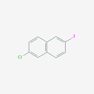 molecular formula C10H6ClI B1660931 2-Chloro-6-iodonaphthalene CAS No. 858024-79-0