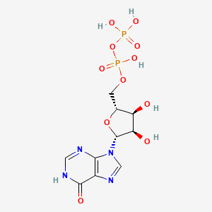 molecular formula C10H14N4O11P2 B1660946 Inosine diphosphate CAS No. 86-04-4