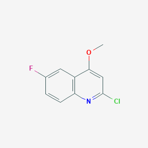 2-Chloro-6-fluoro-4-methoxyquinoline