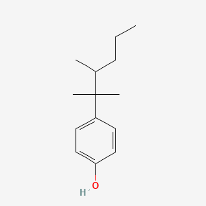 molecular formula C14H22O B1660952 4-(2,3-二甲基己基)苯酚 CAS No. 861011-61-2