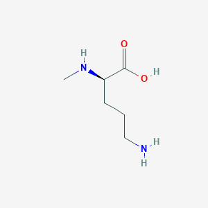 molecular formula C6H14N2O2 B1660961 N2-Methyl-D-ornithine CAS No. 862504-04-9