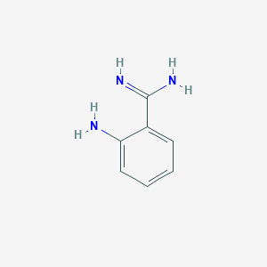 molecular formula C7H9N3 B1660964 2-Aminobenzamidine CAS No. 86329-62-6