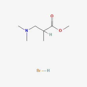 2-((Dimethylamino)methyl)propionic acid methyl ester hydrobromide