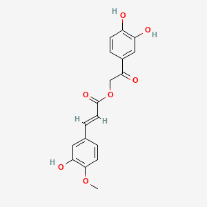 molecular formula C18H16O7 B1660966 西米西酚 CAS No. 863604-14-2