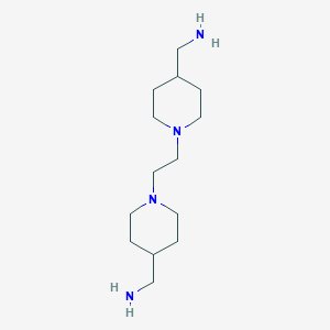 C-{1-[2-(4-Aminomethyl-piperidin-1-YL)-ethyl]-piperidin-4-YL}-methylamine