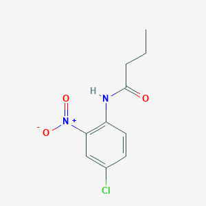 N-(4-chloro-2-nitrophenyl)butanamide
