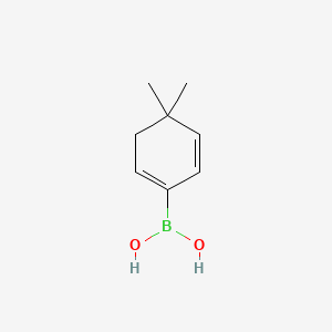 (4,4-Dimethylcyclohexa-1,5-dien-1-yl)boronic acid