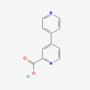 molecular formula C11H8N2O2 B1661021 [4,4'-Bipyridine]-2-carboxylic acid CAS No. 872468-96-7