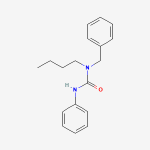 molecular formula C18H22N2O B1661024 N-Benzyl-N-butyl-N'-phenylurea CAS No. 87291-11-0