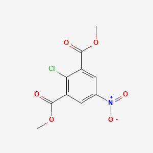 molecular formula C10H8ClNO6 B1661034 Dimethyl 2-chloro-5-nitrobenzene-1,3-dicarboxylate CAS No. 87350-69-4