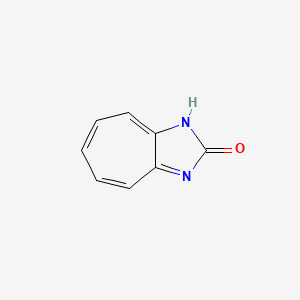 molecular formula C8H6N2O B1661039 Cyclohepta[d]imidazol-2(1H)-one CAS No. 874000-30-3
