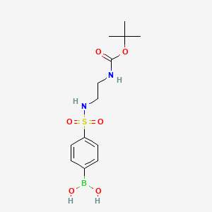 N-(2-Boc-aminoethyl) 4-boronobenzenesulfonamide