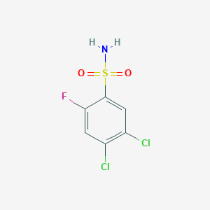 4,5-Dichloro-2-fluorobenzenesulfonamide
