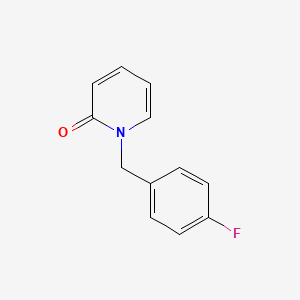 molecular formula C12H10FNO B1661059 1-(4-Fluorobenzyl)-1h-pyridin-2-one CAS No. 875648-47-8