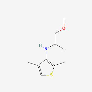 3-Thiophenamine, N-(2-methoxy-1-methylethyl)-2,4-dimethyl-