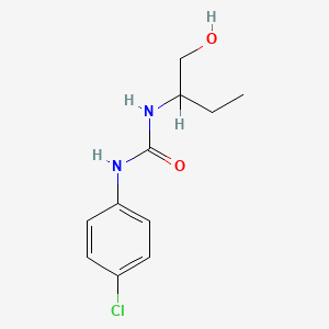 1-(4-Chlorophenyl)-3-(1-hydroxybutan-2-yl)urea