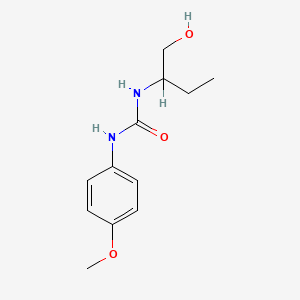 1-(1-Hydroxybutan-2-yl)-3-(4-methoxyphenyl)urea