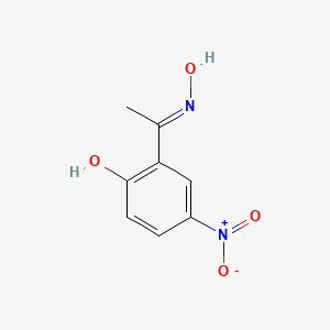 Ethanone, 1-(2-hydroxy-5-nitrophenyl)-, oxime, (E)-