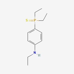 Benzenamine, 4-(diethylphosphinothioyl)-N-ethyl-