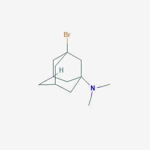 molecular formula C12H20BrN B1661099 (3-Bromo-1-adamantyl)dimethylamine hydrobromide CAS No. 880-51-3