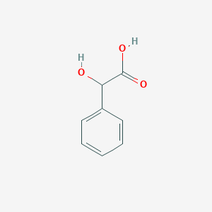 molecular formula C8H8O3 B166110 扁桃酸 CAS No. 611-72-3