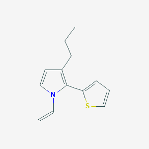 1H-Pyrrole, 1-ethenyl-3-propyl-2-(2-thienyl)-