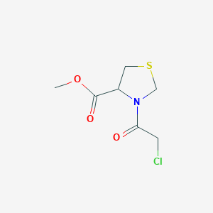 Methyl 3-(chloroacetyl)-1,3-thiazolidine-4-carboxylate
