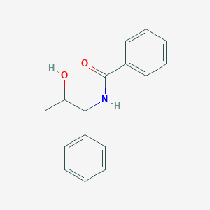 Benzamide, N-(2-hydroxy-1-phenylpropyl)-