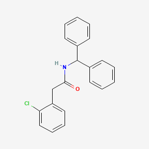 Benzeneacetamide, 2-chloro-N-(diphenylmethyl)-