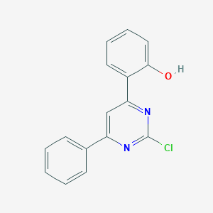 Phenol, 2-(2-chloro-6-phenyl-4-pyrimidinyl)-