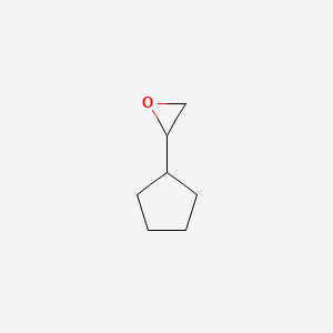 molecular formula C7H12O B1661137 2-Cyclopentyloxirane CAS No. 88301-26-2