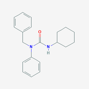 Urea, N'-cyclohexyl-N-phenyl-N-(phenylmethyl)-
