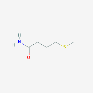4-(Methylsulfanyl)butanamide