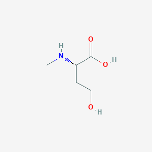 molecular formula C5H11NO3 B1661172 Methyl homoserine CAS No. 88550-65-6