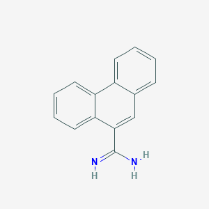 molecular formula C15H12N2 B1661180 Phenanthrene-9-carboxamidine CAS No. 885953-86-6