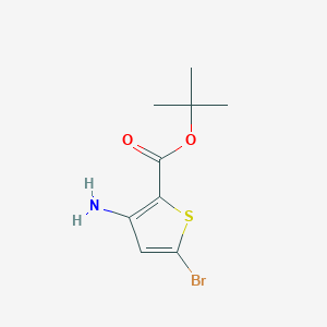 Tert-butyl 3-amino-5-bromothiophene-2-carboxylate