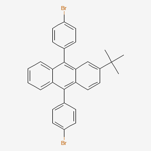 9,10-Bis(4-bromophenyl)-2-tert-butylanthracene