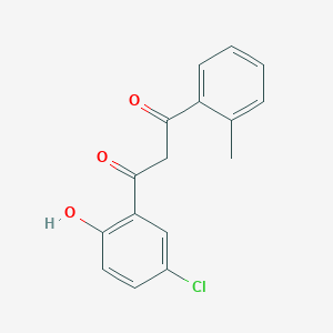 1-(5-Chloro-2-hydroxyphenyl)-3-(2-methylphenyl)propane-1,3-dione